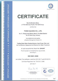 Chứng chỉ chứng nhận