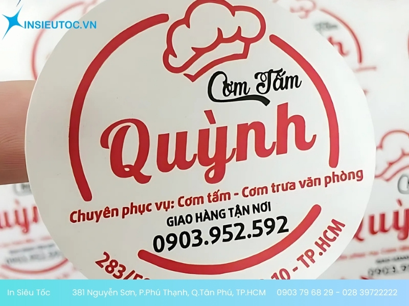 In Decal nhựa sữa