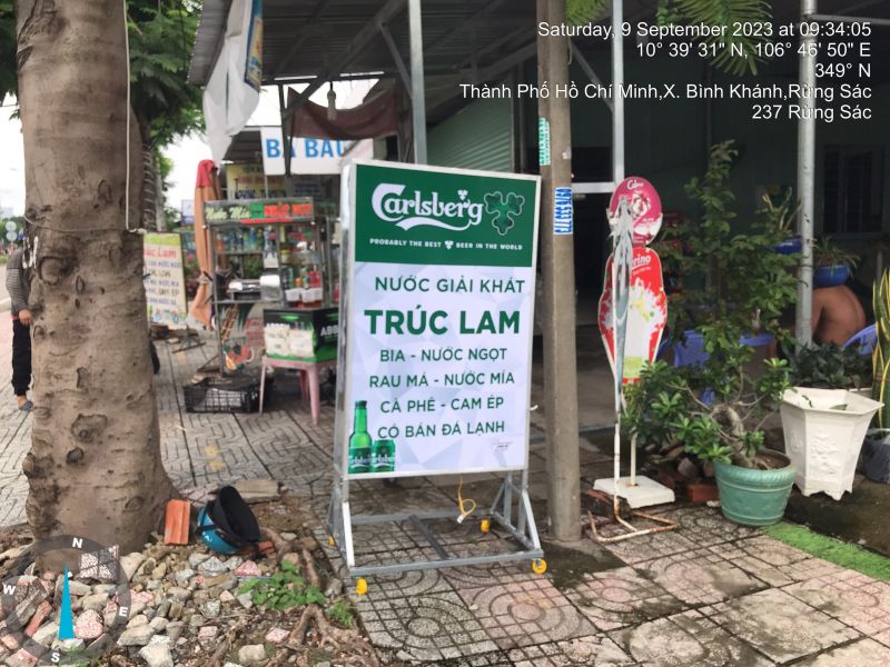 Thi công bảng chân đứng