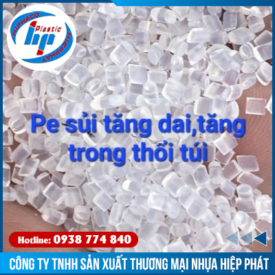 Hạt nhựa PE sủi tăng dai