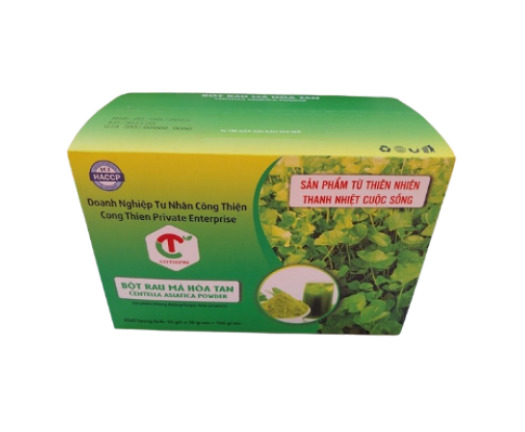 Bột rau má hòa tan