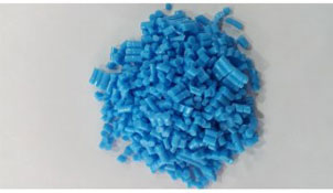 Hạt nhựa PVC xanh dương