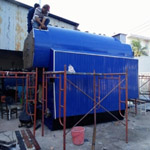 Lò hơi 2 tấn ốt than cám