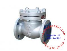 Van 1 chiều thép mặt bích