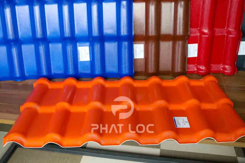 Ngói nhựa PVC/ASA Eurolines
