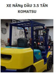 Xe nâng dầu Komatsu