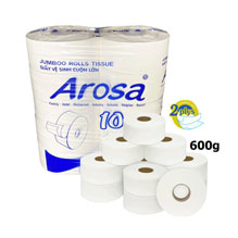 Giấy vệ sinh công nghiệp Arosa 600g - 2 lớp