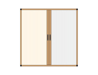 Cửa lưới chống muỗi 2 cánh