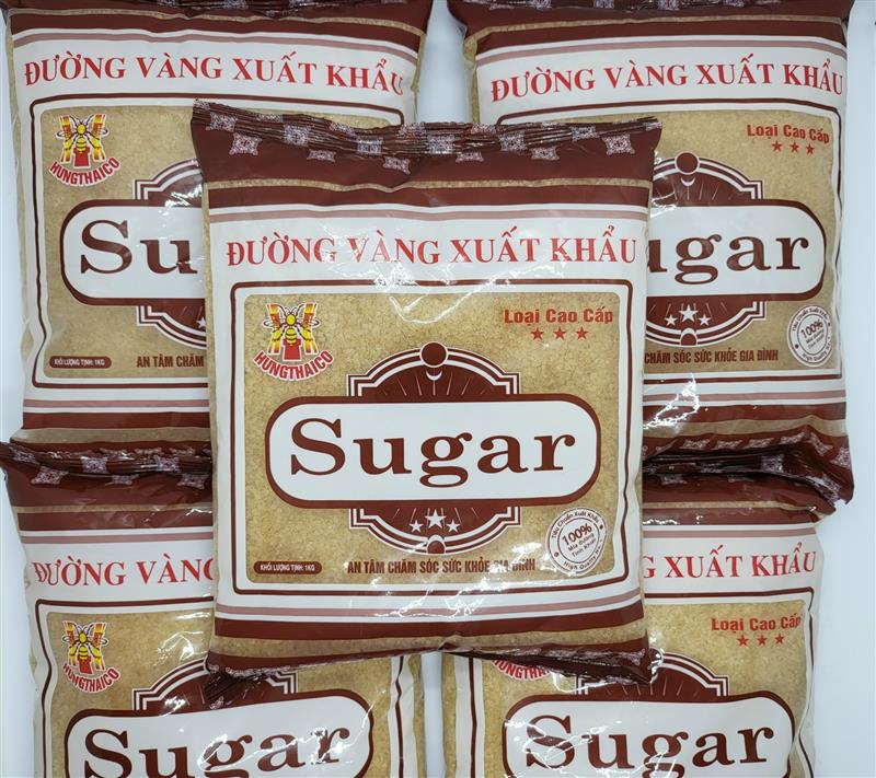 Đường vàng xuất khẩu RW 1kg