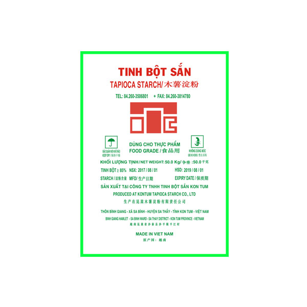 Tinh bột sắn Apfco OTC