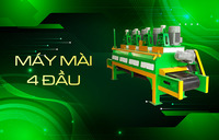 Máy mài gạch Terrazzo 4 đầu