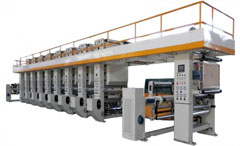 Máy in màng nhựa 8 màu Model YAD - 8800 F