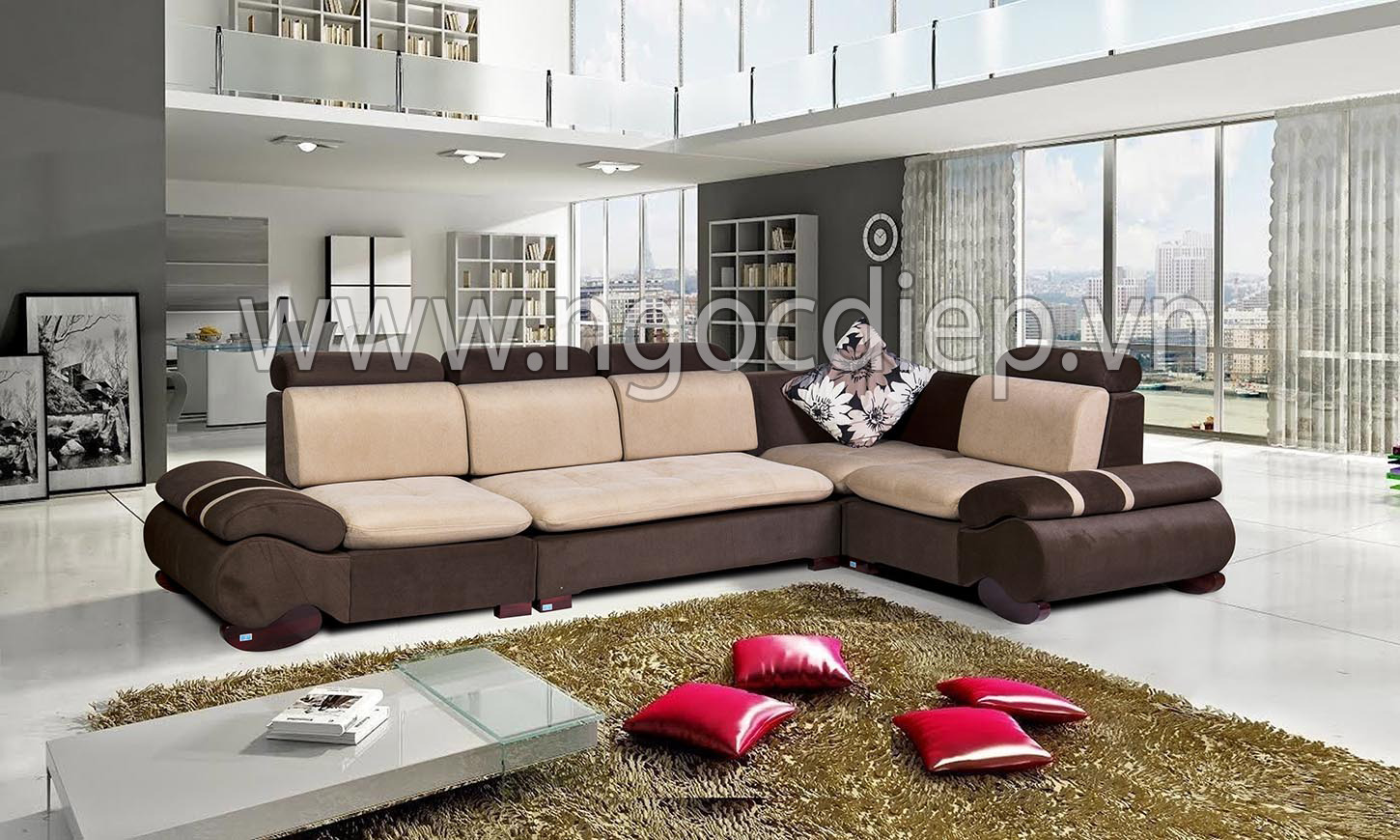 Sofa nỉ SF41