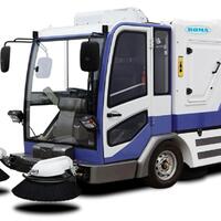 Xe quét rác ngồi lái ROMA