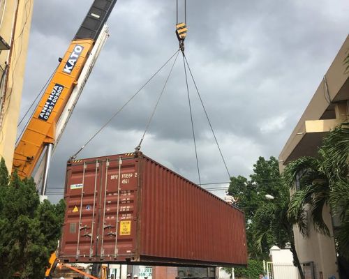 Cho thuê xe nâng xe cẩu