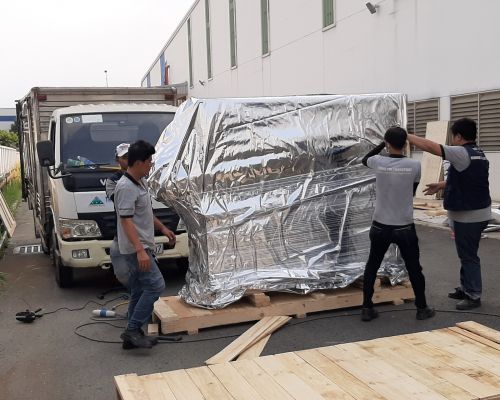 Đóng Pallet gỗ kiện gỗ