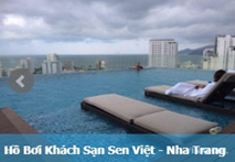 Hồ bơi khách sạn Sen Việt Nha Trang
