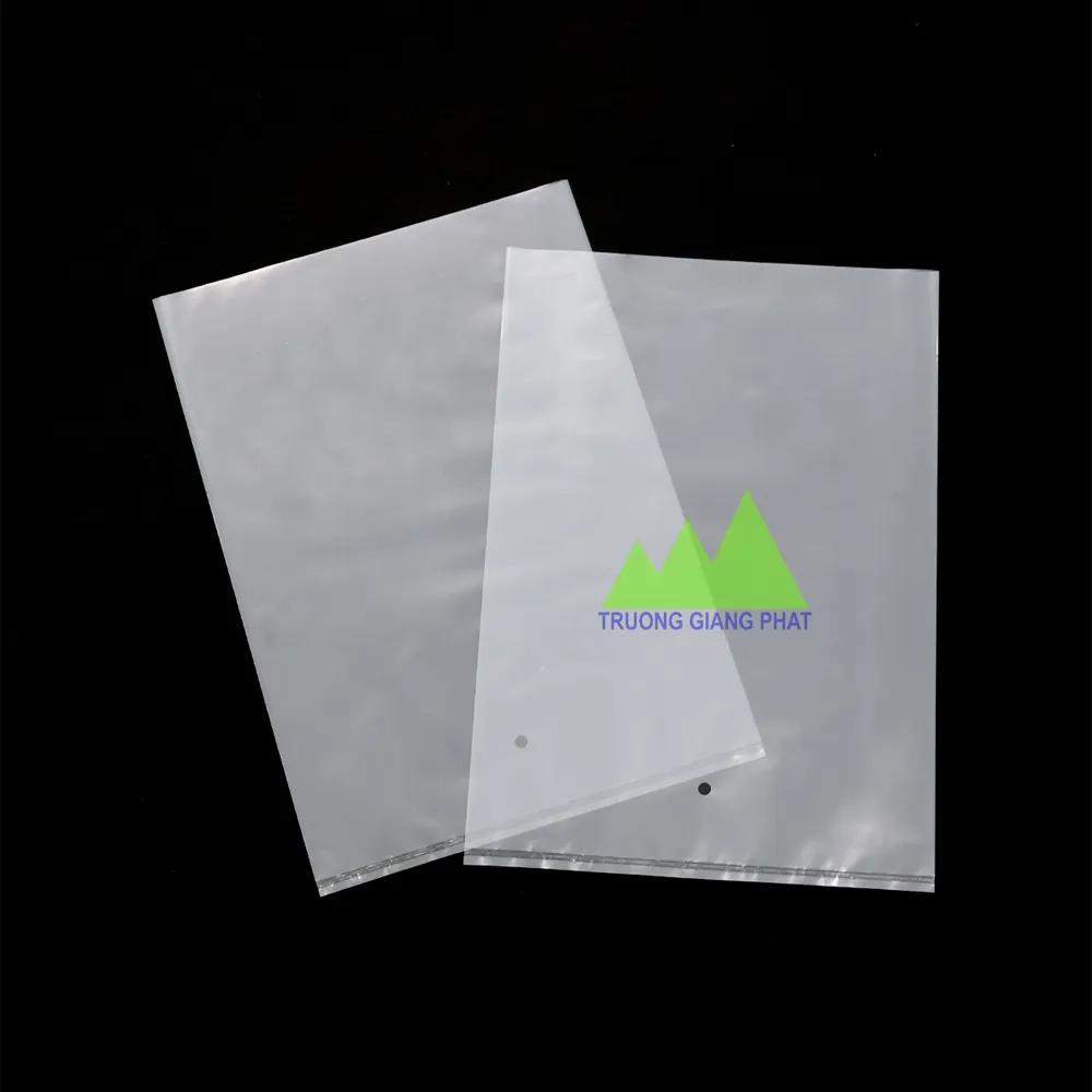 Túi trơn PE đột lỗ