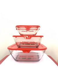 Hộp thủy tinh gia dụng