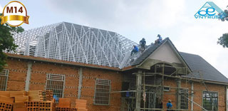Kết cấu khung thép mái thép VNTRUSS