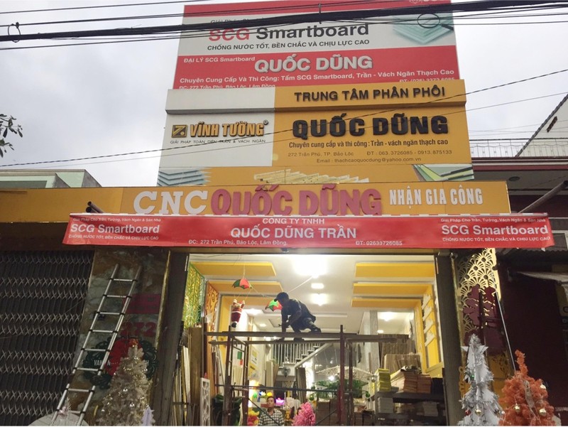 Thi công bảng hiệu quảng cáo
