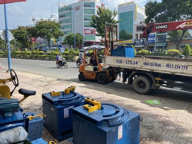 Cho thuê máy uốn sắt Toyo