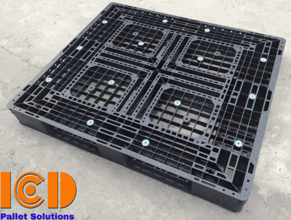 Pallet nhựa ICD cũ KT1300x1100x150mm