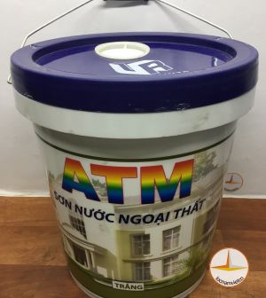 Sơn nước ATM ngoại thất màu trắng