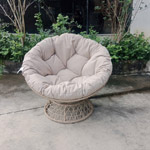 Ghế xoay mây nhựa- SWC-004