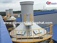 Tháp Composite xử lý khí thải