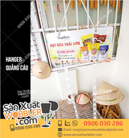 Hanger quảng cáo hạt Dư Thái Sơn