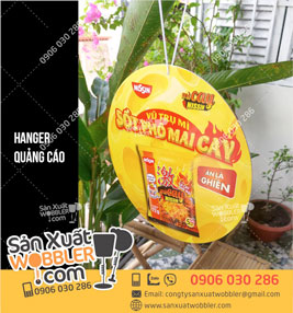 Hanger quảng cáo mì gói