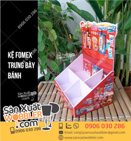 Kệ fomex trưng bày bánh Fullo