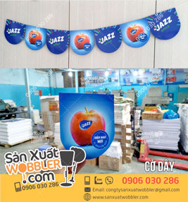 Sản xuất cờ dây quảng cáo