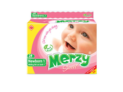 Miếng lót sơ sinh Merzy Newborn 1