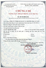 Chứng chỉ năng lực hoạt động xây dựng