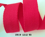Dây dệt 23mm màu hồng đỏ