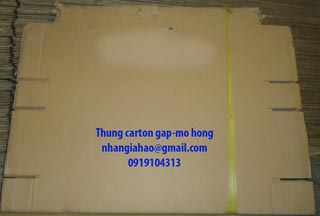 Thùng thường 5 lớp nắp gấp mở hông
