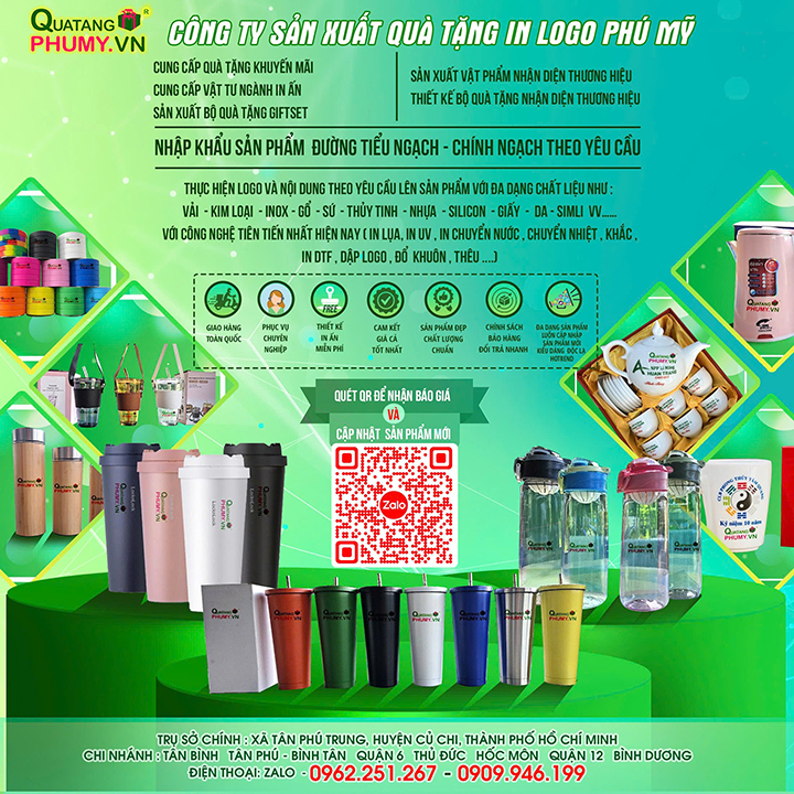 Quà tặng doanh nghiệp Phú Mỹ