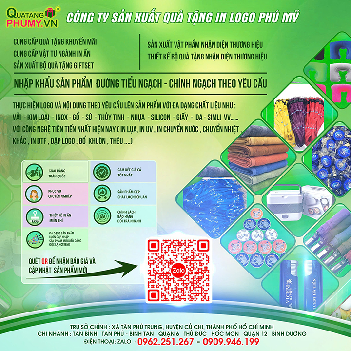 Quà tặng doanh nghiệp Phú Mỹ