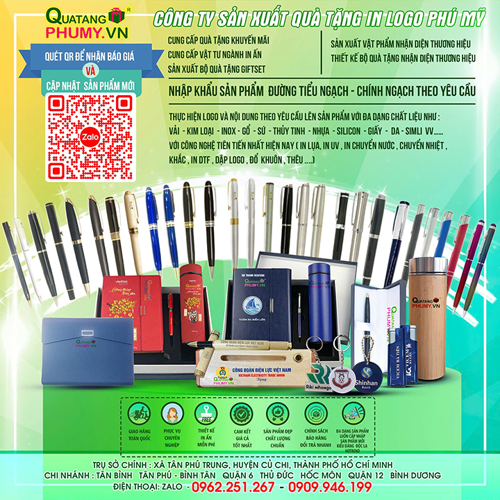 Quà tặng doanh nghiệp Phú Mỹ