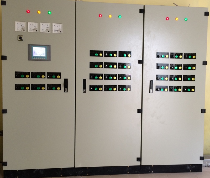 Tủ điều khiển giám sát PLC - HMI