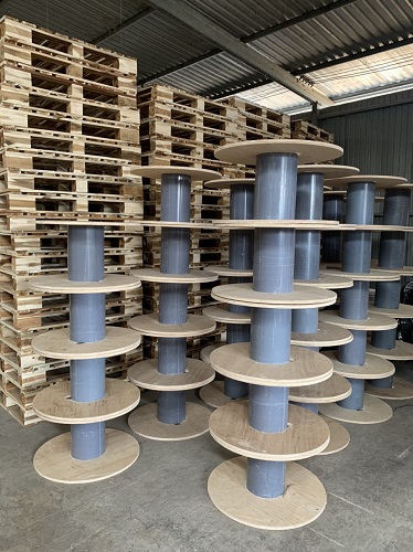Rulo gỗ lõi nhựa