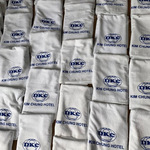 Khăn in logo Kim Chung Hotel