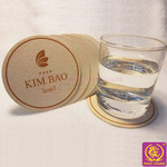 Lót ly in logo Kim Bảo