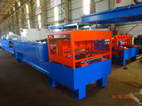 High speed corrugation rollforming machine