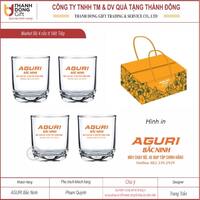 Bộ 4 cốc thủy tinh Việt Tiệp