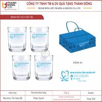 Bộ 4 cốc thủy tinh Việt Tiệp