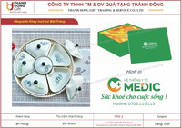 Bé bàn ăn sứ Minh Long viòn vàng - Yody