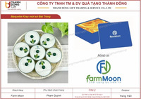 khay mứt sứ bát tràng - farm moon